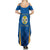 Italy Calabria Summer Maxi Dress Flag Style - Wonder Print Shop
