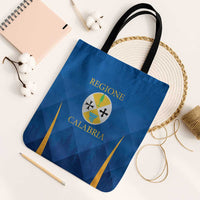 Italy Calabria Tote Bag Flag Style - Wonder Print Shop