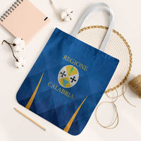 Italy Calabria Tote Bag Flag Style - Wonder Print Shop