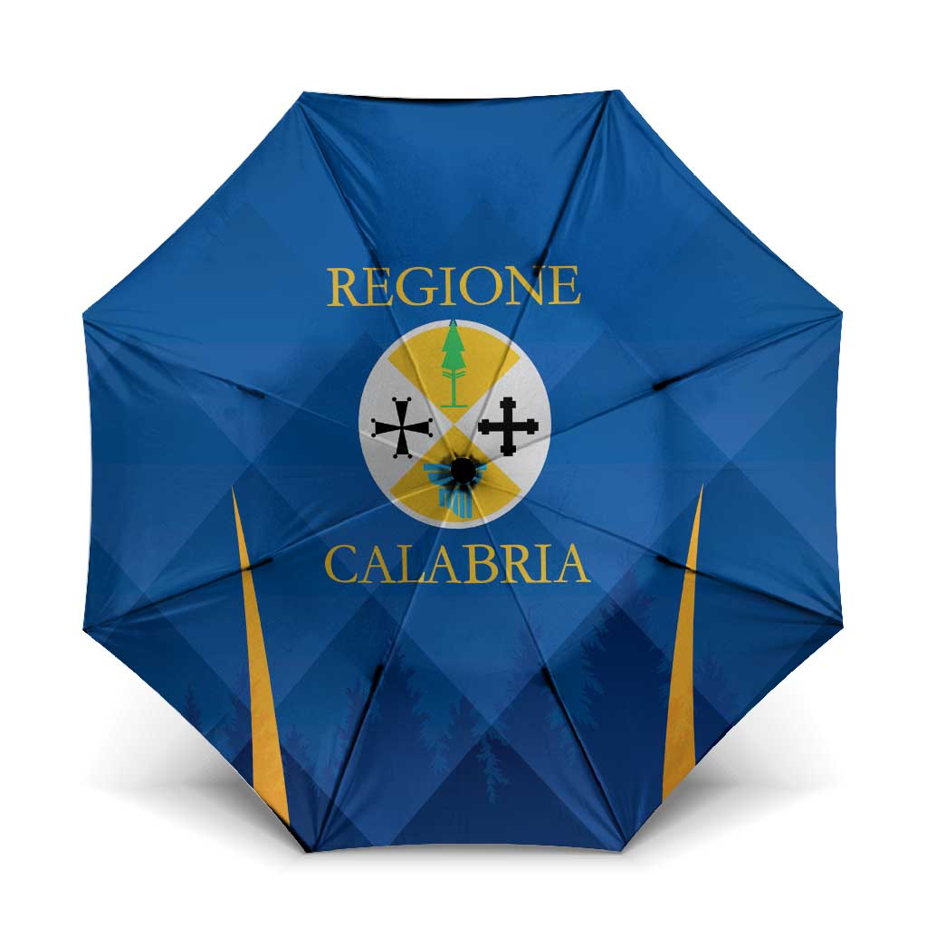 Italy Calabria Umbrella Flag Style - Wonder Print Shop