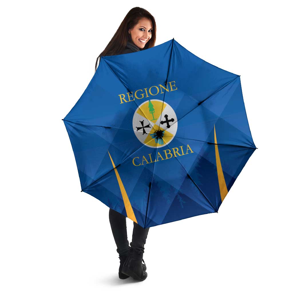 Italy Calabria Umbrella Flag Style - Wonder Print Shop