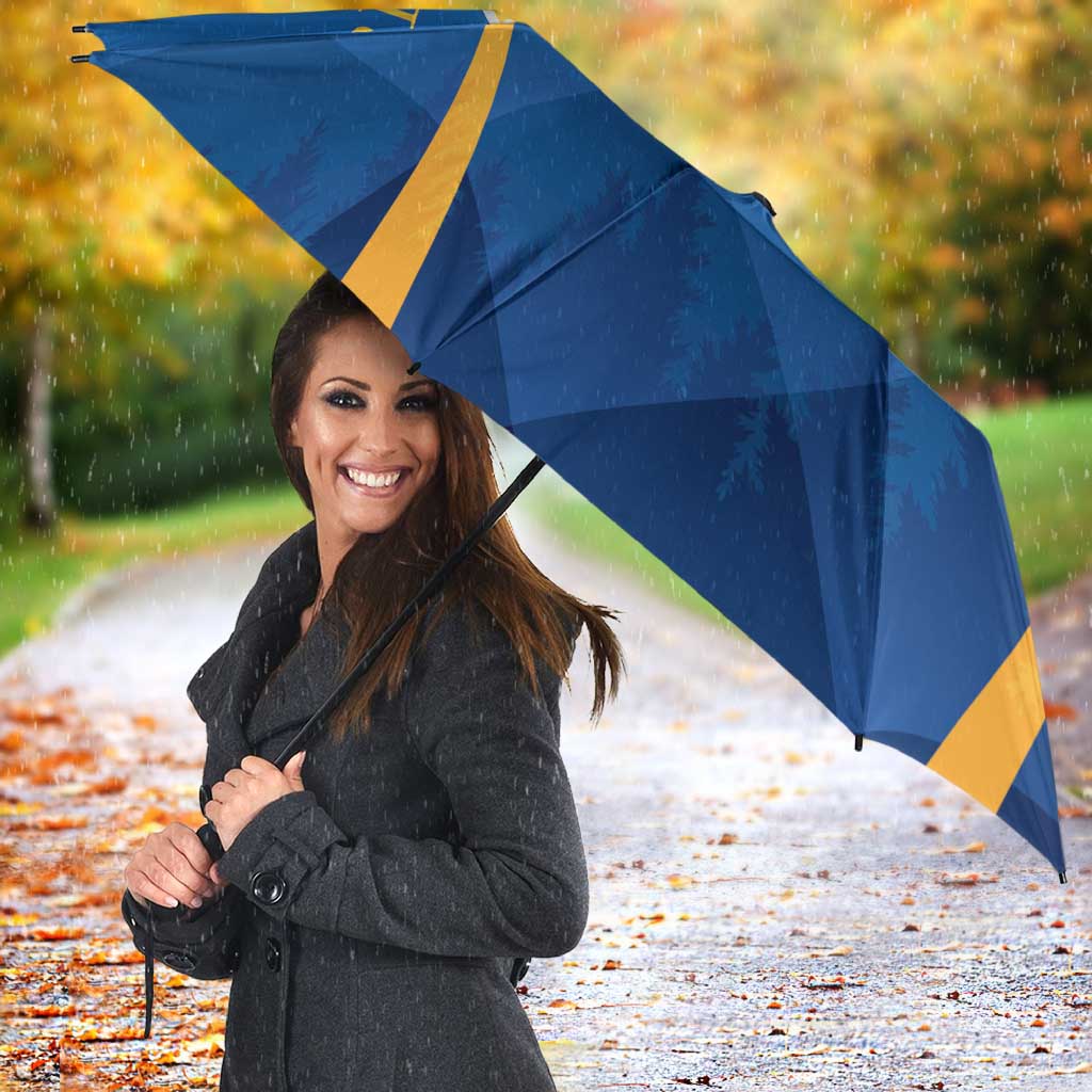 Italy Calabria Umbrella Flag Style - Wonder Print Shop