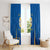 Italy Calabria Window Curtain Flag Style - Wonder Print Shop