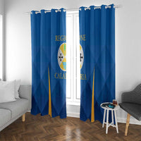 Italy Calabria Window Curtain Flag Style - Wonder Print Shop