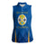 Italy Calabria Women Sleeveless Polo Shirt Flag Style - Wonder Print Shop