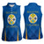 Italy Calabria Women Sleeveless Polo Shirt Flag Style - Wonder Print Shop