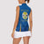 Italy Calabria Women Sleeveless Polo Shirt Flag Style - Wonder Print Shop