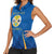 Italy Calabria Women Sleeveless Polo Shirt Flag Style - Wonder Print Shop
