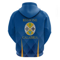 Italy Calabria Zip Hoodie Flag Style - Wonder Print Shop