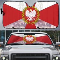Polish Armed Forces Day Auto Sun Shade Bog Honor Ojczyzna Heritage