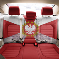 Polish Armed Forces Day Back Car Seat Cover Bog Honor Ojczyzna Heritage