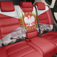 Polish Armed Forces Day Back Car Seat Cover Bog Honor Ojczyzna Heritage