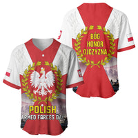 Polish Armed Forces Day Baseball Jersey Bog Honor Ojczyzna Heritage