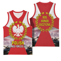 Polish Armed Forces Day Basketball Jersey Bog Honor Ojczyzna Heritage