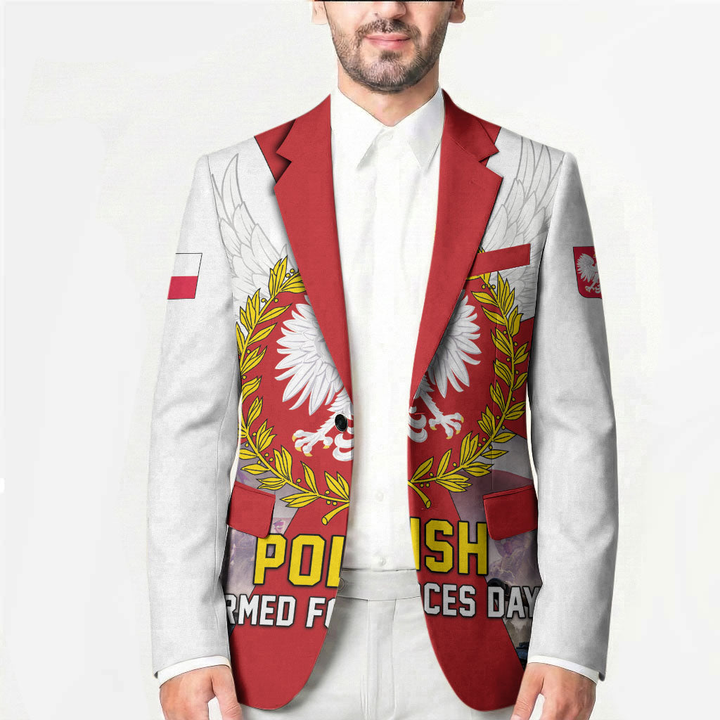 Polish Armed Forces Day Blazer Bog Honor Ojczyzna Heritage