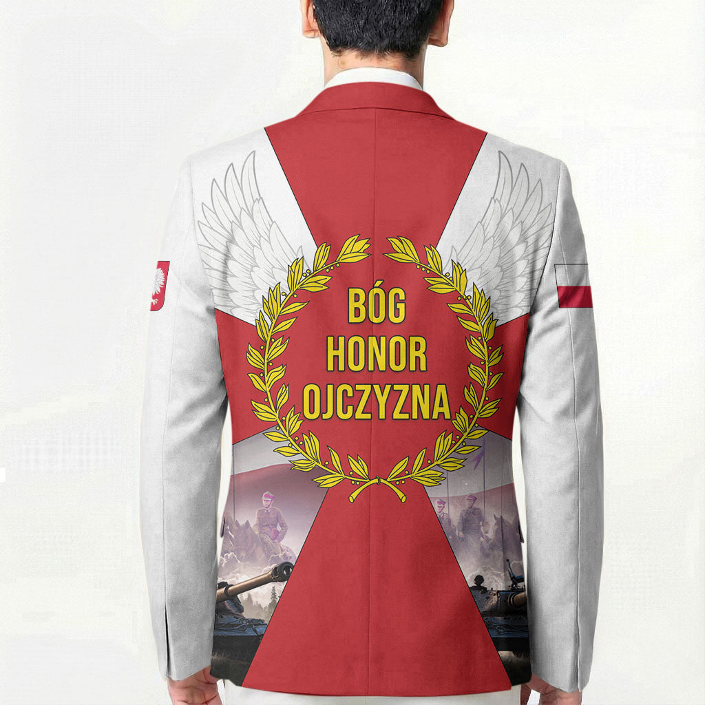 Polish Armed Forces Day Blazer Bog Honor Ojczyzna Heritage