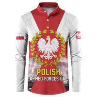 Polish Armed Forces Day Button Sweatshirt Bog Honor Ojczyzna Heritage