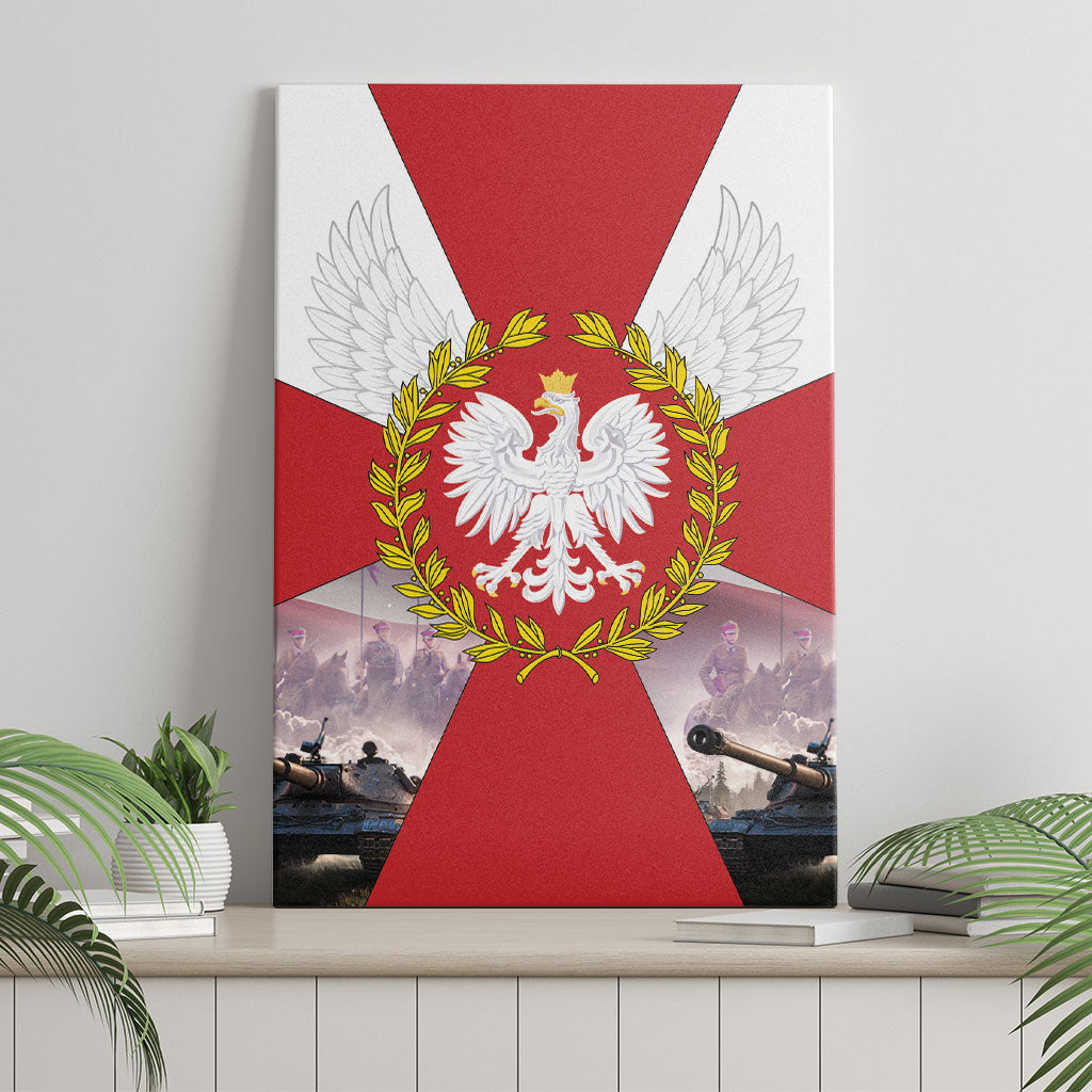 Polish Armed Forces Day Canvas Wall Art Bog Honor Ojczyzna Heritage