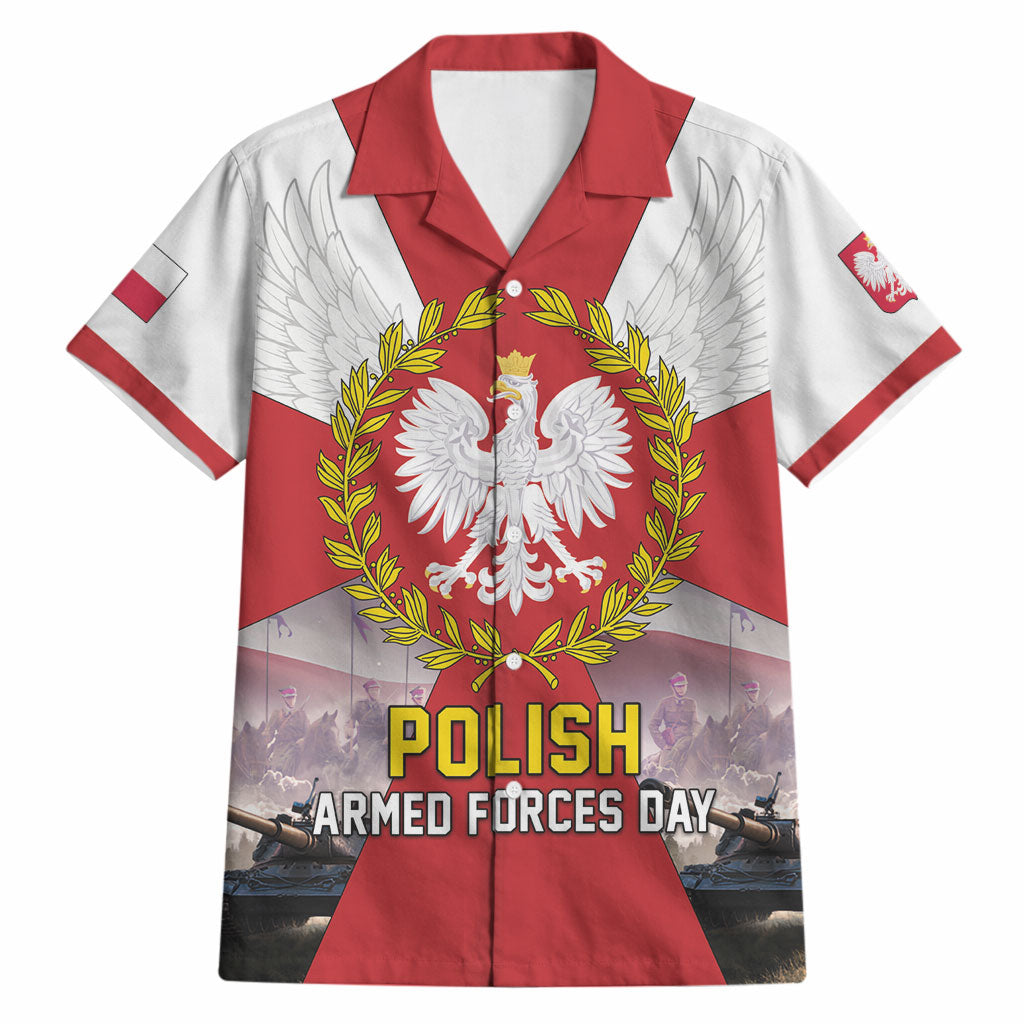 Polish Armed Forces Day Hawaiian Shirt Bog Honor Ojczyzna Heritage