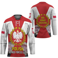 Polish Armed Forces Day Hockey Jersey Bog Honor Ojczyzna Heritage