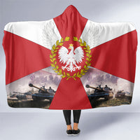 Polish Armed Forces Day Hooded Blanket Bog Honor Ojczyzna Heritage