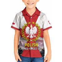 Polish Armed Forces Day Kid Hawaiian Shirt Bog Honor Ojczyzna Heritage