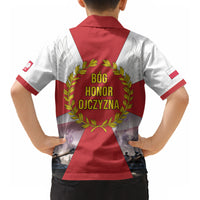 Polish Armed Forces Day Kid Hawaiian Shirt Bog Honor Ojczyzna Heritage