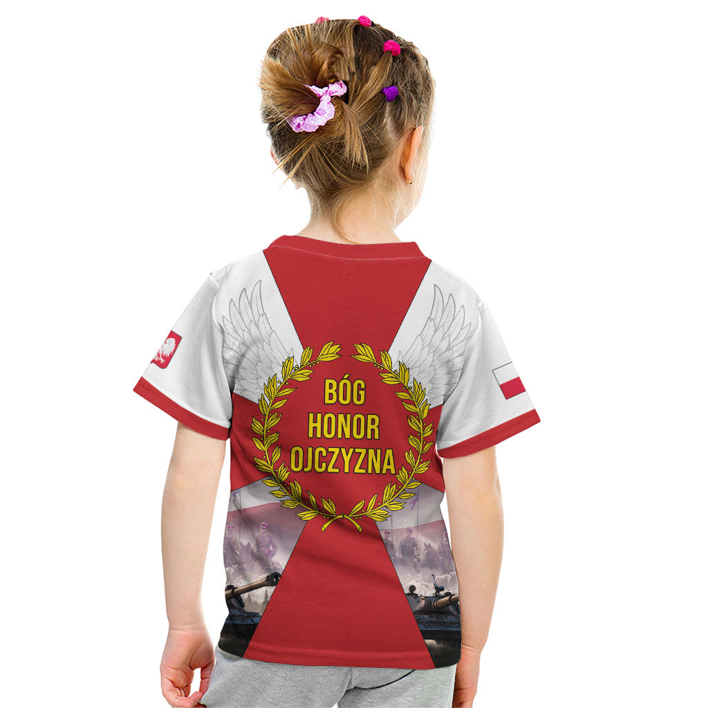 Polish Armed Forces Day Kid T Shirt Bog Honor Ojczyzna Heritage