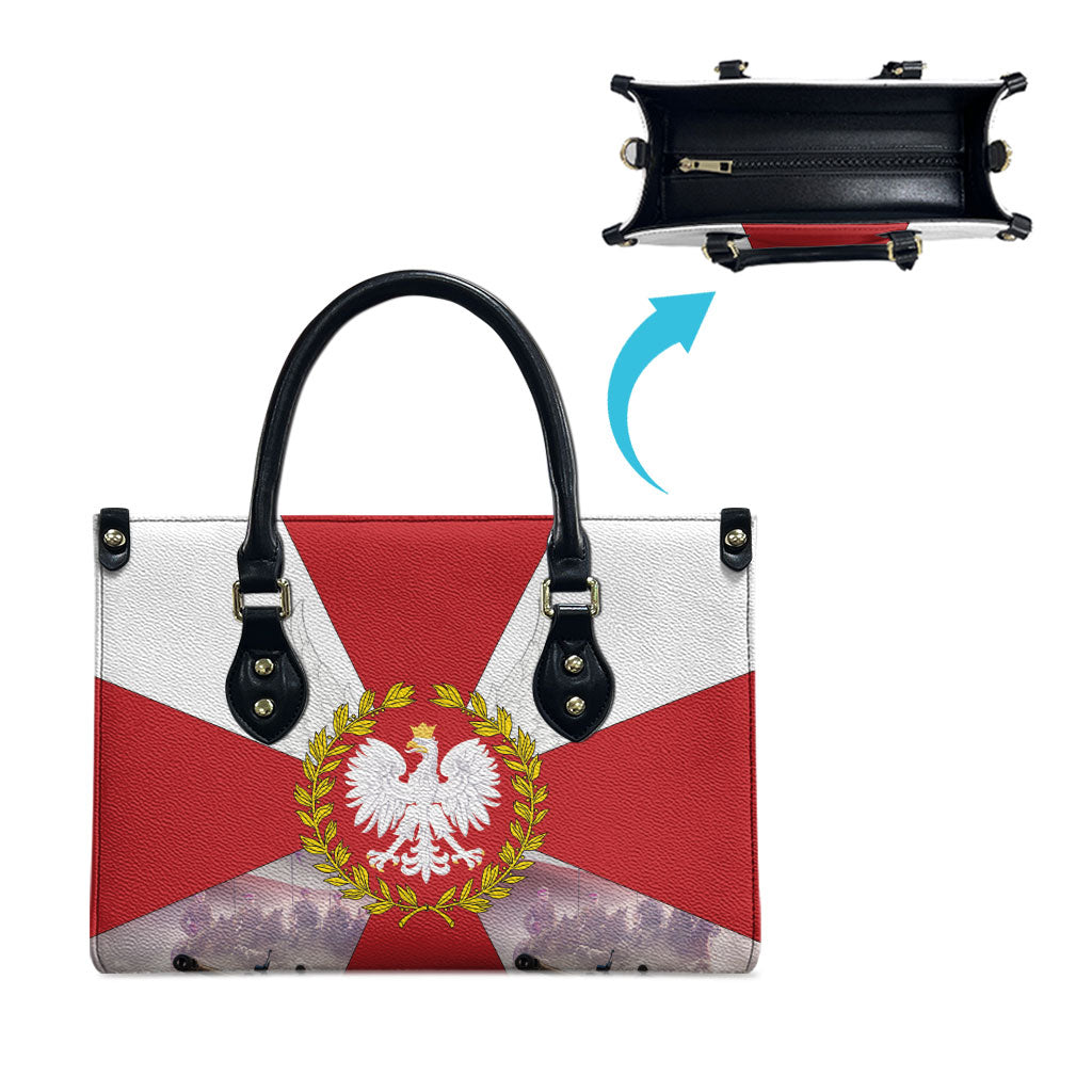 Polish Armed Forces Day Leather Bag Bog Honor Ojczyzna Heritage