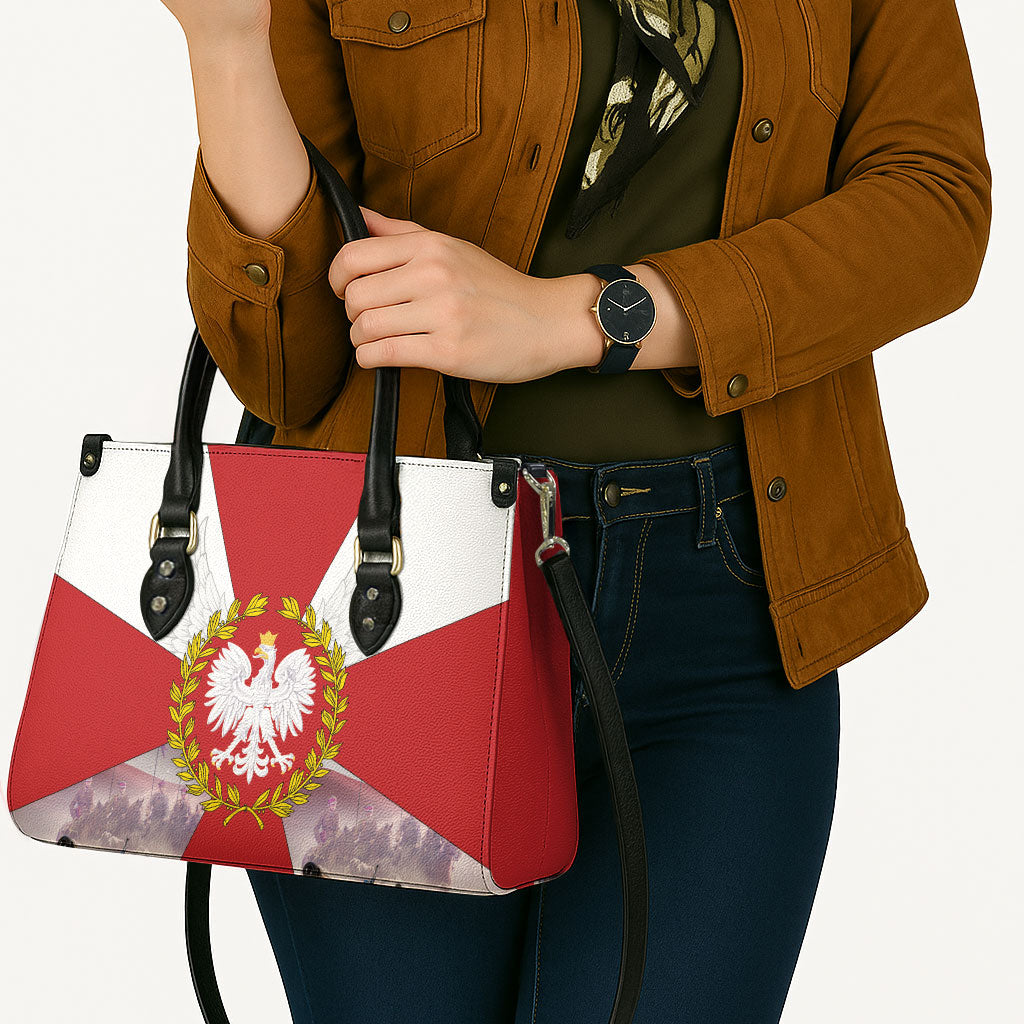 Polish Armed Forces Day Leather Bag Bog Honor Ojczyzna Heritage