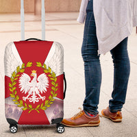 Polish Armed Forces Day Luggage Cover Bog Honor Ojczyzna Heritage