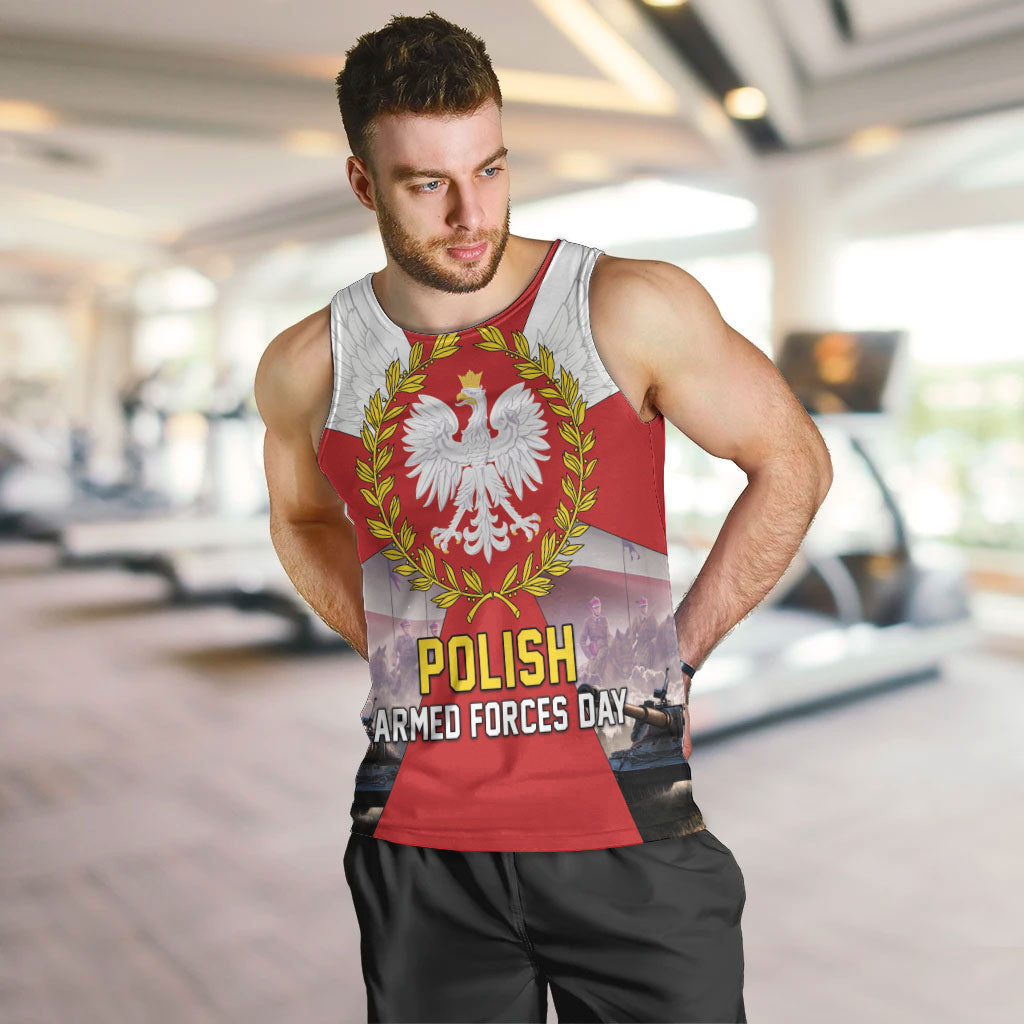 Polish Armed Forces Day Men Tank Top Bog Honor Ojczyzna Heritage