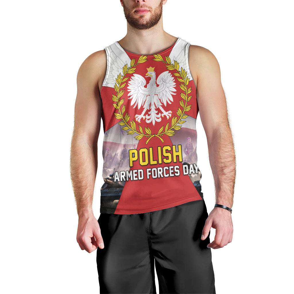 Polish Armed Forces Day Men Tank Top Bog Honor Ojczyzna Heritage