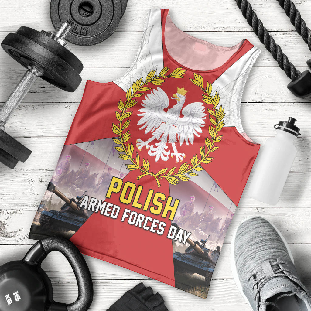 Polish Armed Forces Day Men Tank Top Bog Honor Ojczyzna Heritage