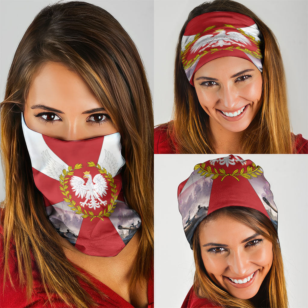 Polish Armed Forces Day Neck Gaiter Bog Honor Ojczyzna Heritage