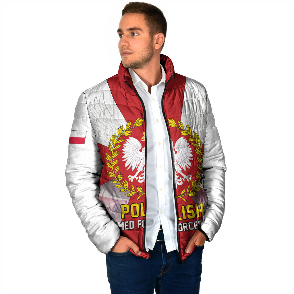 Polish Armed Forces Day Padded Jacket Bog Honor Ojczyzna Heritage