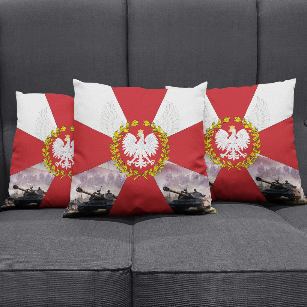 Polish Armed Forces Day Pillow Cover Bog Honor Ojczyzna Heritage