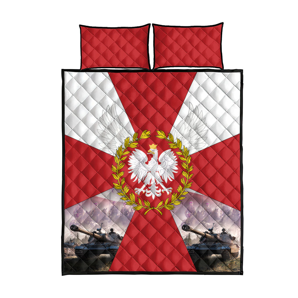 Polish Armed Forces Day Quilt Bed Set Bog Honor Ojczyzna Heritage