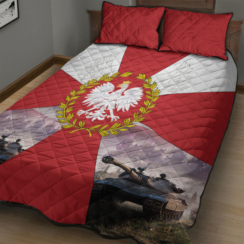 Polish Armed Forces Day Quilt Bed Set Bog Honor Ojczyzna Heritage