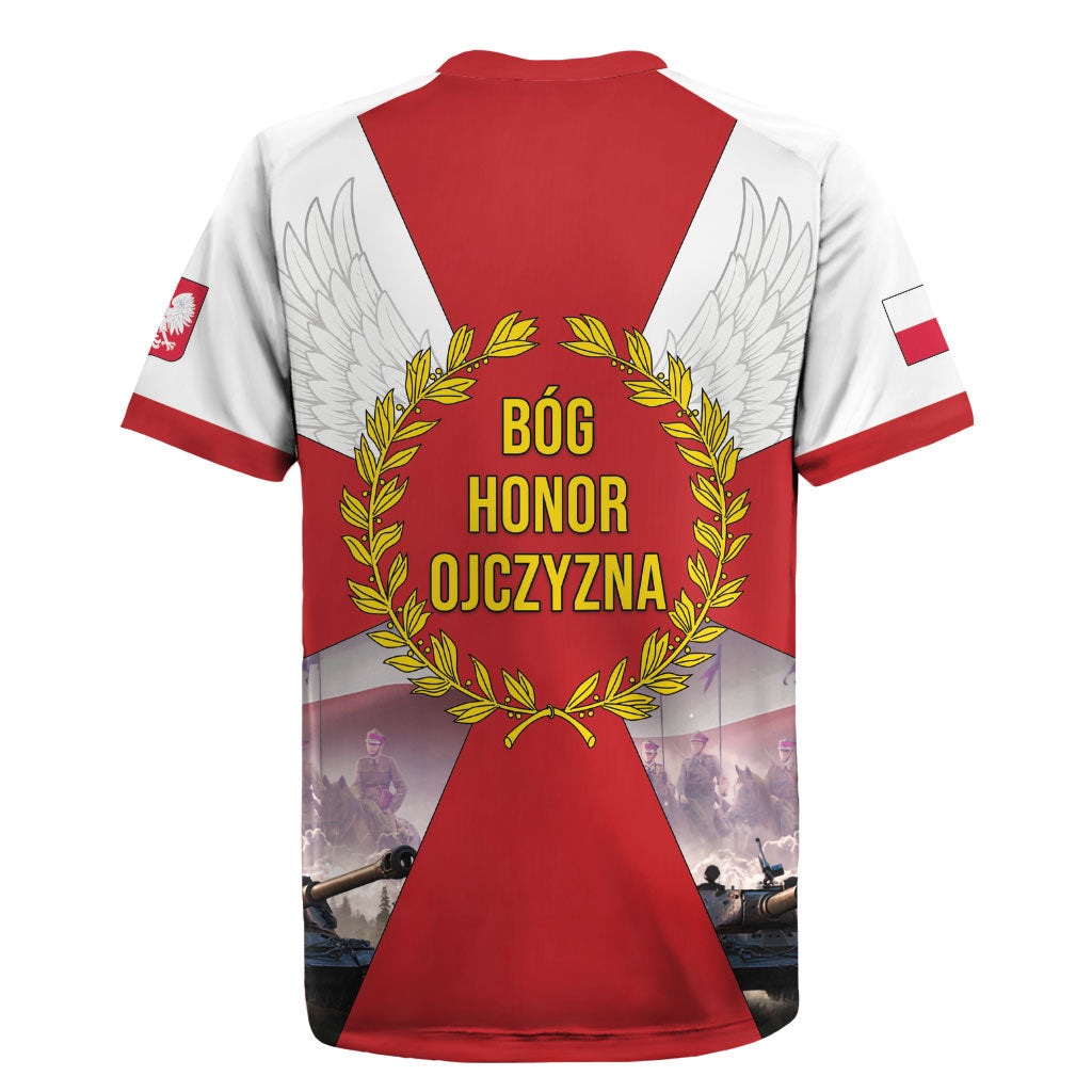 Polish Armed Forces Day Rugby Jersey Bog Honor Ojczyzna Heritage