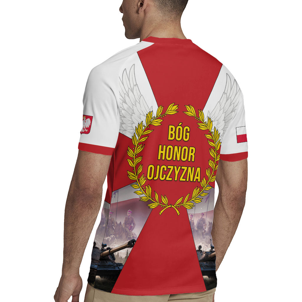 Polish Armed Forces Day Rugby Jersey Bog Honor Ojczyzna Heritage