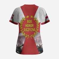 Polish Armed Forces Day Scrub Top Bog Honor Ojczyzna Heritage