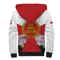 Polish Armed Forces Day Sherpa Hoodie Bog Honor Ojczyzna Heritage