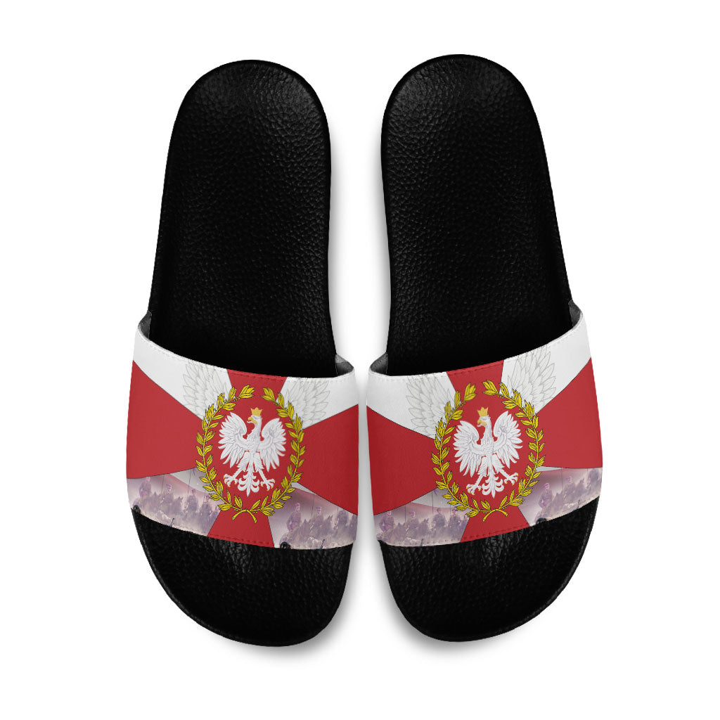 Polish Armed Forces Day Slide Sandals Bog Honor Ojczyzna Heritage