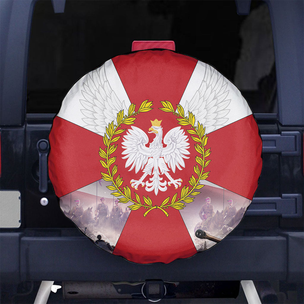 Polish Armed Forces Day Spare Tire Cover Bog Honor Ojczyzna Heritage