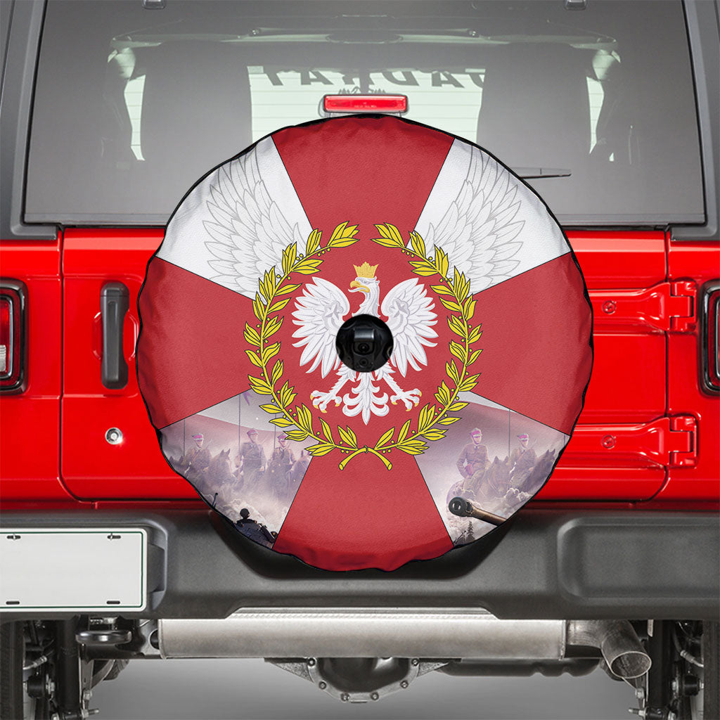 Polish Armed Forces Day Spare Tire Cover Bog Honor Ojczyzna Heritage
