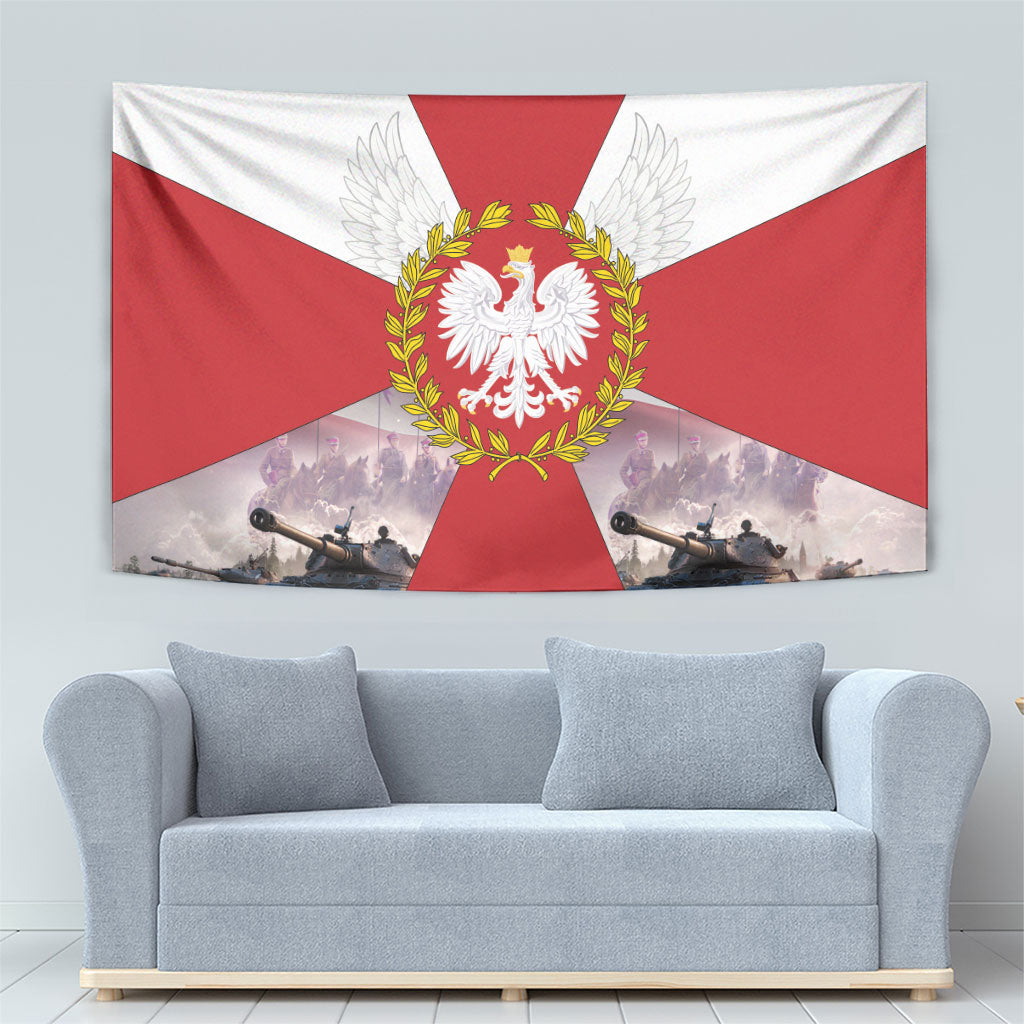 Polish Armed Forces Day Tapestry Bog Honor Ojczyzna Heritage