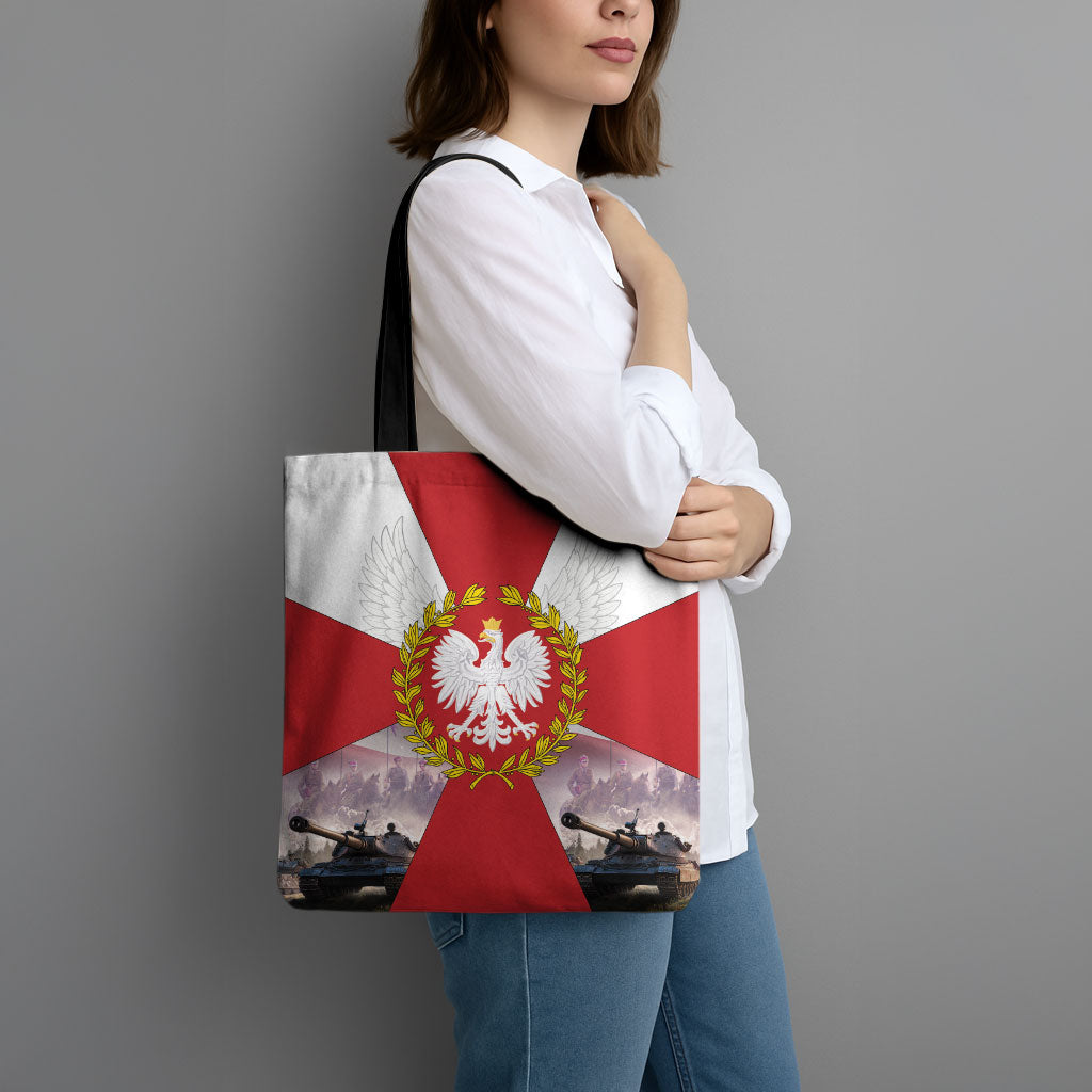 Polish Armed Forces Day Tote Bag Bog Honor Ojczyzna Heritage