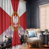 Polish Armed Forces Day Window Curtain Bog Honor Ojczyzna Heritage