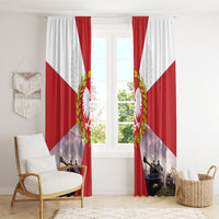 Polish Armed Forces Day Window Curtain Bog Honor Ojczyzna Heritage